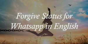 Forgive Status for Whatsapp in English