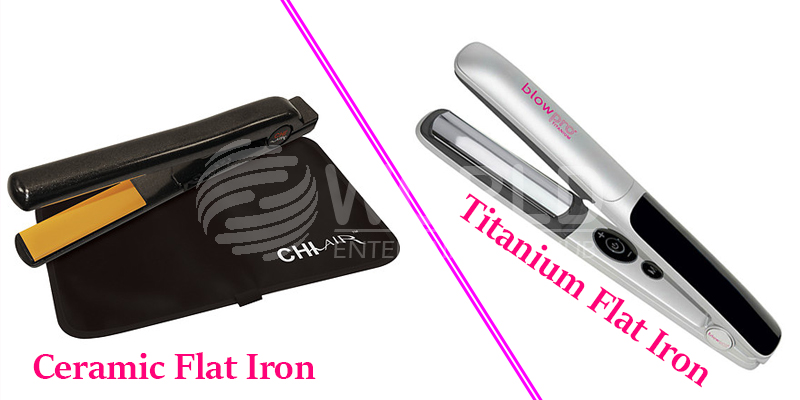 Ceramic vs Titanium Flat Iron